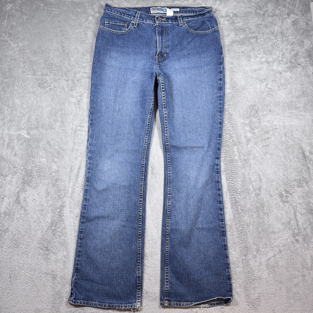 Old Navy Diva Cut‎ Bootcut Jeans Women's Size 14 Regular Stretch Y2K